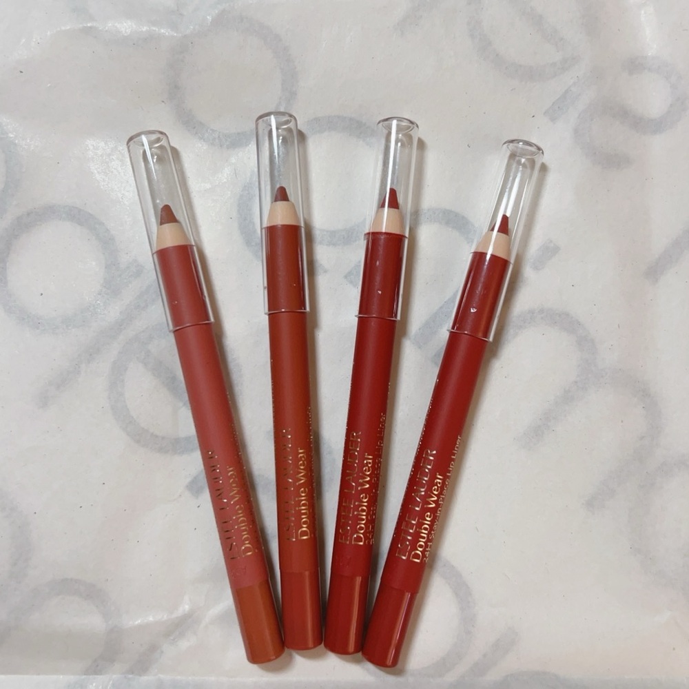 4 x Estée Lauder Double Stay In Place Lip Pencil Samples